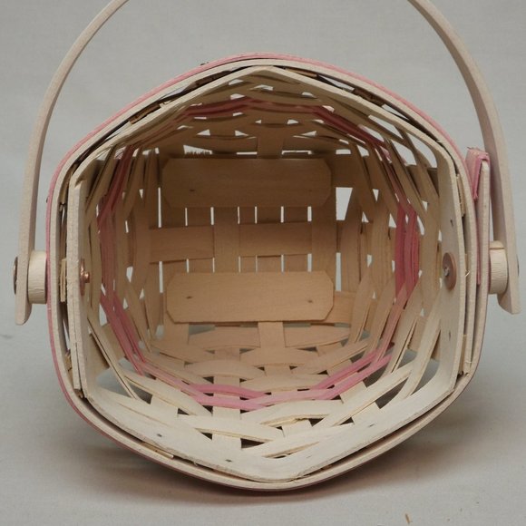 Longaberger 2001 Horizon of Hope /A.C.S. Basket Combo Complete with Lid - Picture 14 of 16